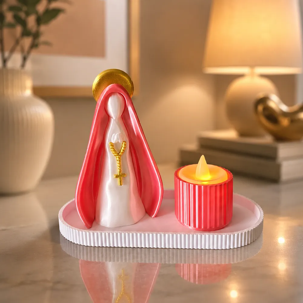 Oratório Nossa Senhora Aparecida (Rosa)